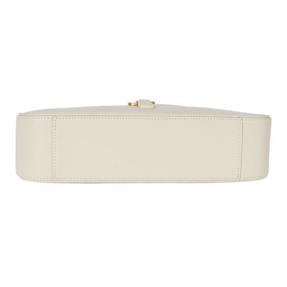 Saint Laurent White Smooth Calfskin LE 5 À 7 Hobo - Picture 5 of 7